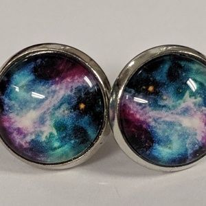 Galaxy earrings